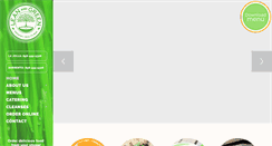 Desktop Screenshot of leanandgreencafe.com